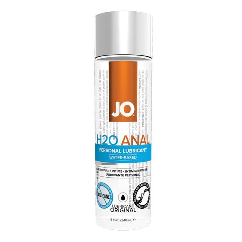 LUBRICANT H2O ANAL **8oz**